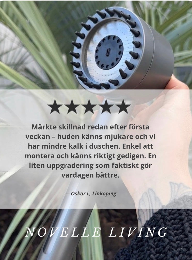 Novelle Spa™ – En ny nivå av duschupplevelse